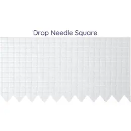 Custom Design Fabric - Drop Needle Square